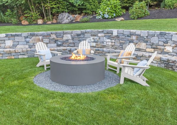 Fire Pit Landscaping in Plymouth