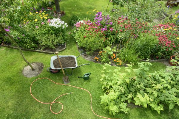 Flower Bed Construction in Plymouth