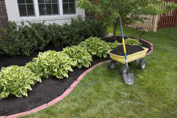 Landscape Mulching in Plymouth